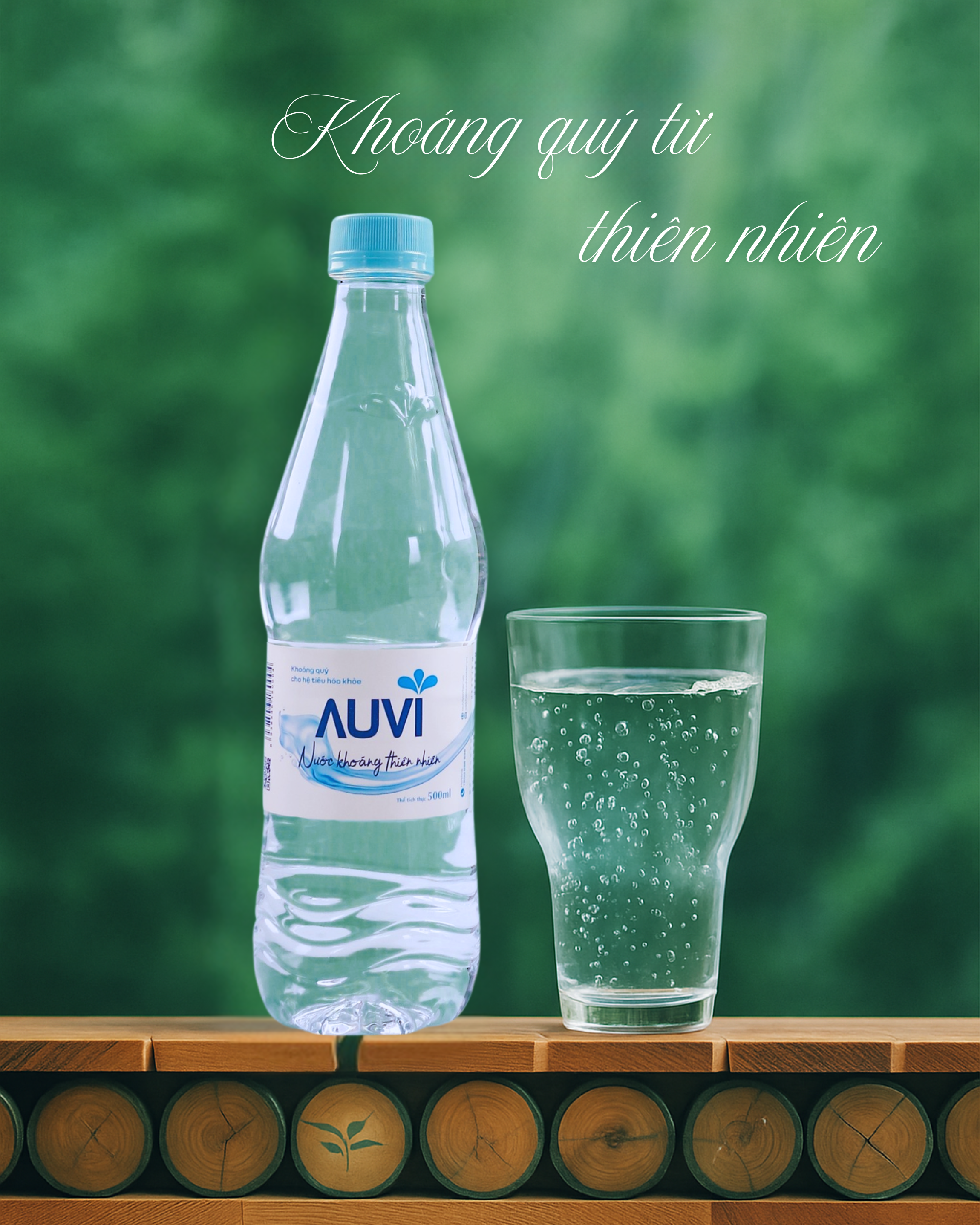 Nước khoáng thiên nhiên AUVI
